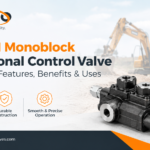 45 LPM Monoblock Directional Control Valve manufactured by Micado for Indian hydraulic machinery