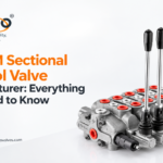 80 LPM sectional control valve manufactured in India for hydraulic machinery