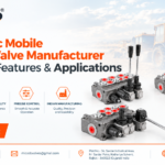 Hydraulic mobile control valve manufactured in India for agricultural and construction machinery