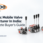 Hydraulic mobile valve manufactured in India for agricultural and construction machinery